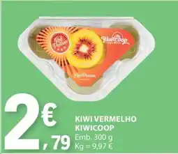 E.Leclerc Kiwi Vermelho KiwiCoop promoção