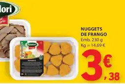 E.Leclerc Nuggets de Frango promoção