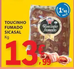 E.Leclerc Toucinho Fumado Sicasal promoção