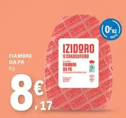 E.Leclerc Fiambre da Pá promoção