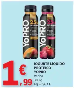 E.Leclerc Iogurte Líquido Proteico YoPRO promoção