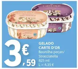 E.Leclerc Gelado Carte D'Or promoção