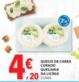 E.Leclerc Queijo de Cabra Curado Queijaria da Licínia promoção