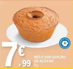 E.Leclerc Bolo sem adição de açúcar promoção