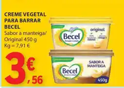 E.Leclerc CREME VEGETAL PARA BARRAR BECEL promoção