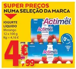 E.Leclerc Iogurte Líquido Actimel Morango promoção