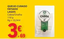 E.Leclerc Queijo Curado Fatiado Lagos promoção