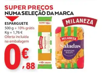 E.Leclerc Esparguete Milaneza promoção