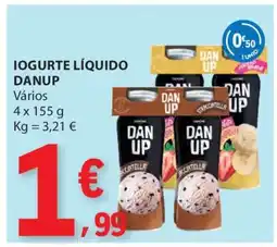 E.Leclerc IOGURTE LIQUIDO DANUP promoção