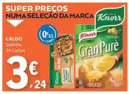 E.Leclerc Caldo Galinha 24 Cubos promoção