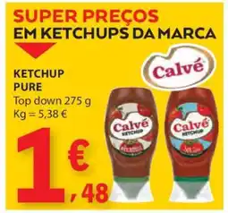 E.Leclerc Ketchup Pure promoção