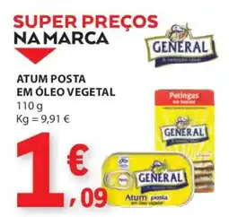 E.Leclerc Atum Posta em Óleo Vegetal promoção