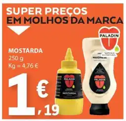E.Leclerc Mostarda Paladin promoção