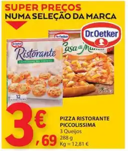 E.Leclerc PIZZA RISTORANTE PICCOLISSIMA promoção