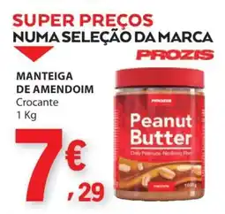 E.Leclerc Manteiga de Amendoim Crocante 1 Kg promoção
