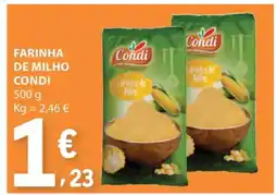 E.Leclerc Farinha de Milho Condi promoção