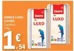 E.Leclerc ARROZ LUXO LOURO Carolino 1 Kg promoção