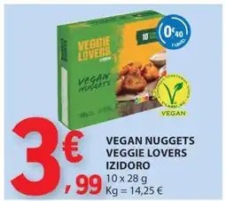 E.Leclerc Vegan Nuggets Veggie Lovers Izidoro promoção