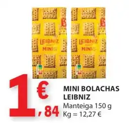 E.Leclerc Mini Bolachas Leibniz promoção
