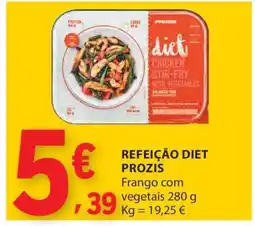 E.Leclerc REFEIÇÃO DIET PROZIS promoção