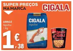 E.Leclerc Arroz Agulha Cigala 1 Kg promoção