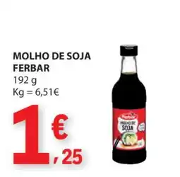 E.Leclerc Molho de Soja Ferbar promoção