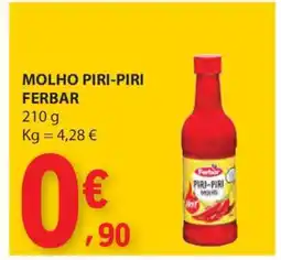 E.Leclerc Molho Piri-Piri Ferbar promoção
