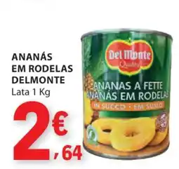 E.Leclerc ANANÁS EM RODELAS DELMONTE promoção