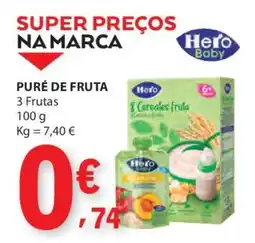 E.Leclerc PURÉ DE FRUTA promoção