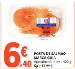 E.Leclerc POSTA DE SALMÃO MARCA GUIA promoção