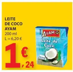 E.Leclerc Leite de Coco Ayam promoção
