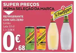 E.Leclerc Schweppes Refrigerante com Gás Zero promoção