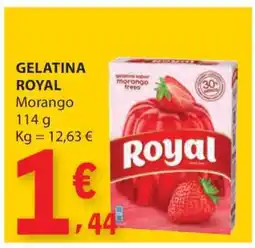 E.Leclerc GELATINA ROYAL Morango promoção