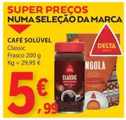 E.Leclerc Café Solúvel Classic promoção