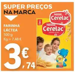 E.Leclerc Farinha Láctea Nestlé Cerelac promoção