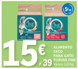 E.Leclerc Alimento Seco para Gato Purina One promoção