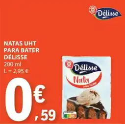 E.Leclerc Natas UHT para Bater Délisse promoção