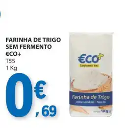 E.Leclerc Farinha de Trigo Sem Fermento €CO+ promoção