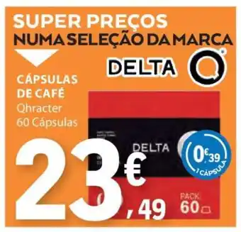 E.Leclerc Cápsulas de Café Delta Q promoção