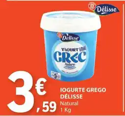 E.Leclerc Iogurte Grego Délisse promoção
