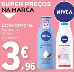 E.Leclerc Loção Corporal Nivea promoção