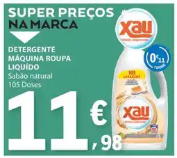 E.Leclerc DETERGENTE MÁQUINA ROUPA LÍQUIDO promoção