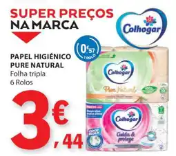 E.Leclerc Papel Higiénico Pure Natural promoção