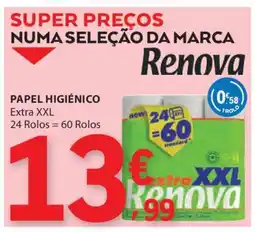 E.Leclerc Papel Higiénico Renova Extra XXL promoção