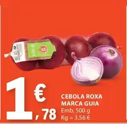 E.Leclerc Cebola Roxa Marca Guia promoção