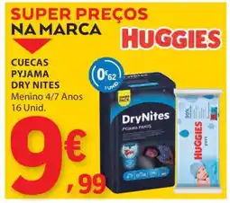 E.Leclerc Cuecas Pyjama Dry Nites promoção