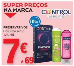 E.Leclerc Control Finissimo Senso 12 Unid promoção