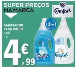E.Leclerc Comfort Amaciador para Roupa promoção