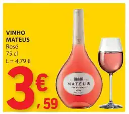 E.Leclerc Vinho Mateus Rosé promoção