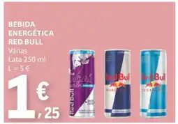 E.Leclerc Bebida Energética Red Bull promoção
